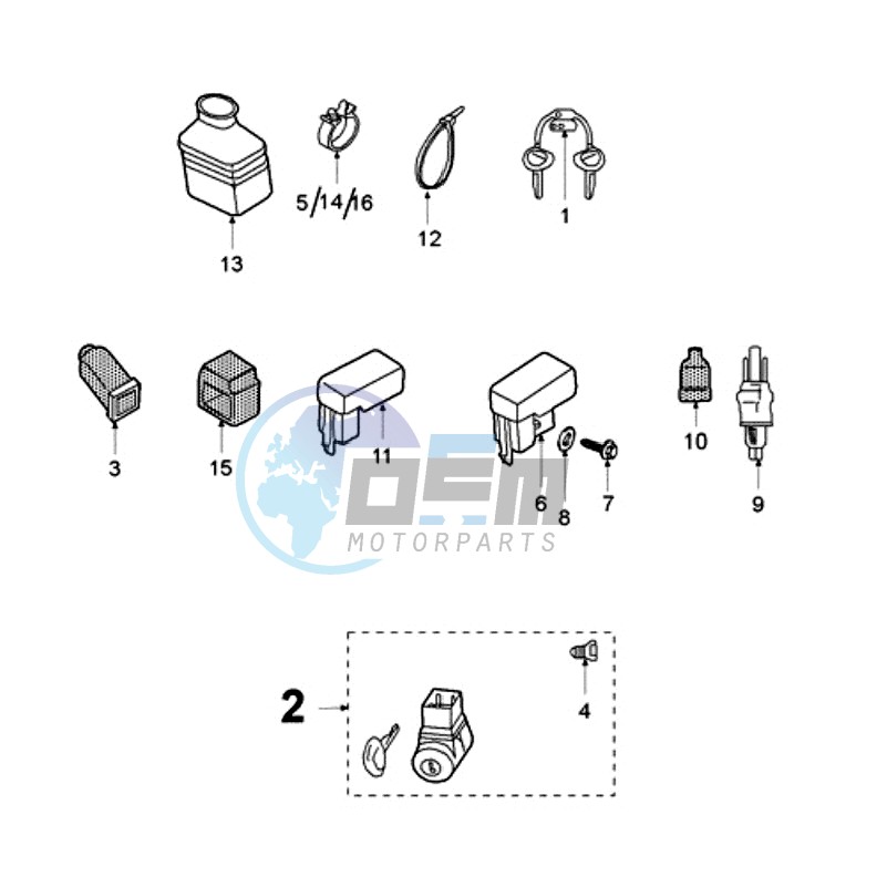 ELECTRIC PART WITHOUT PICKUP