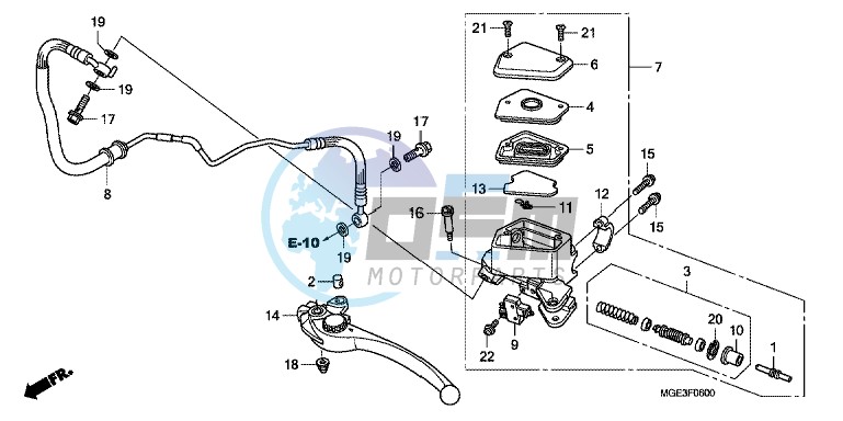 CLUTCH MASTER CYLINDER