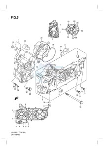 UH200G BURGMAN EU drawing CRANKCASE