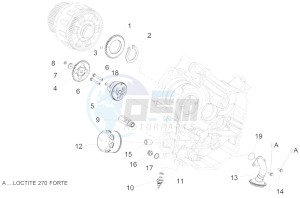 Shiver 750 PA (AA, JP, MAL, T) drawing Oil pump