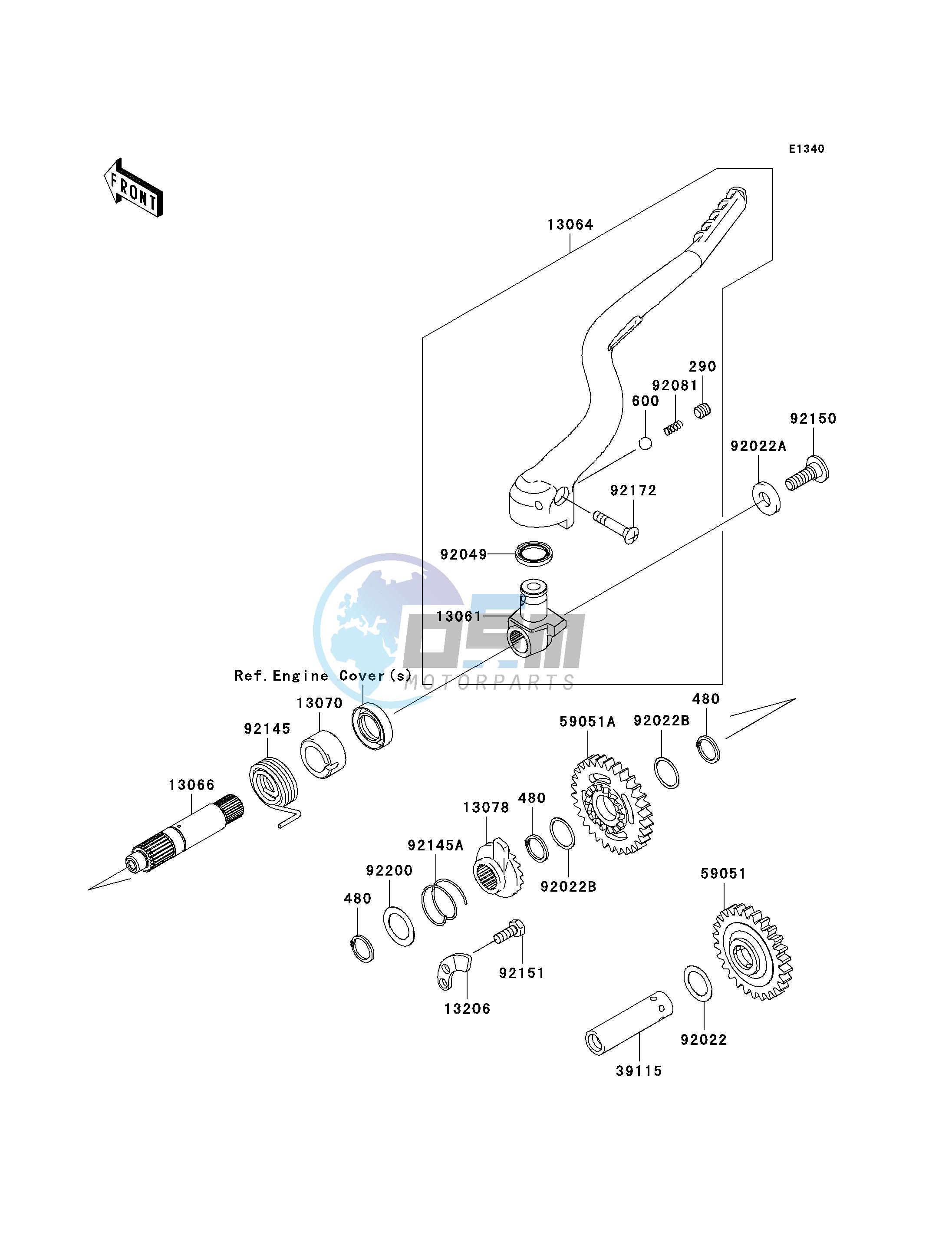 KICKSTARTER MECHANISM