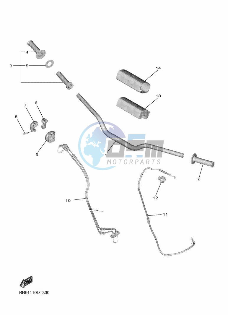 STEERING HANDLE & CABLE