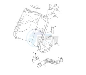 VITY 125 drawing FRONT BODY