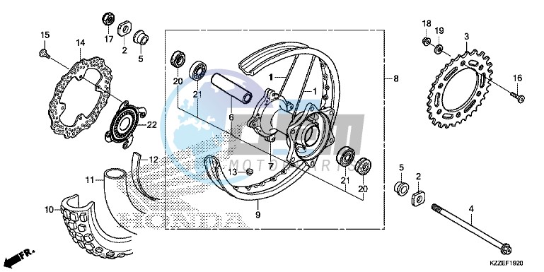 REAR WHEEL