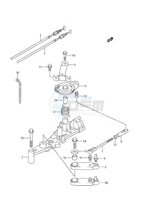 DF 250 drawing Throttle Rod