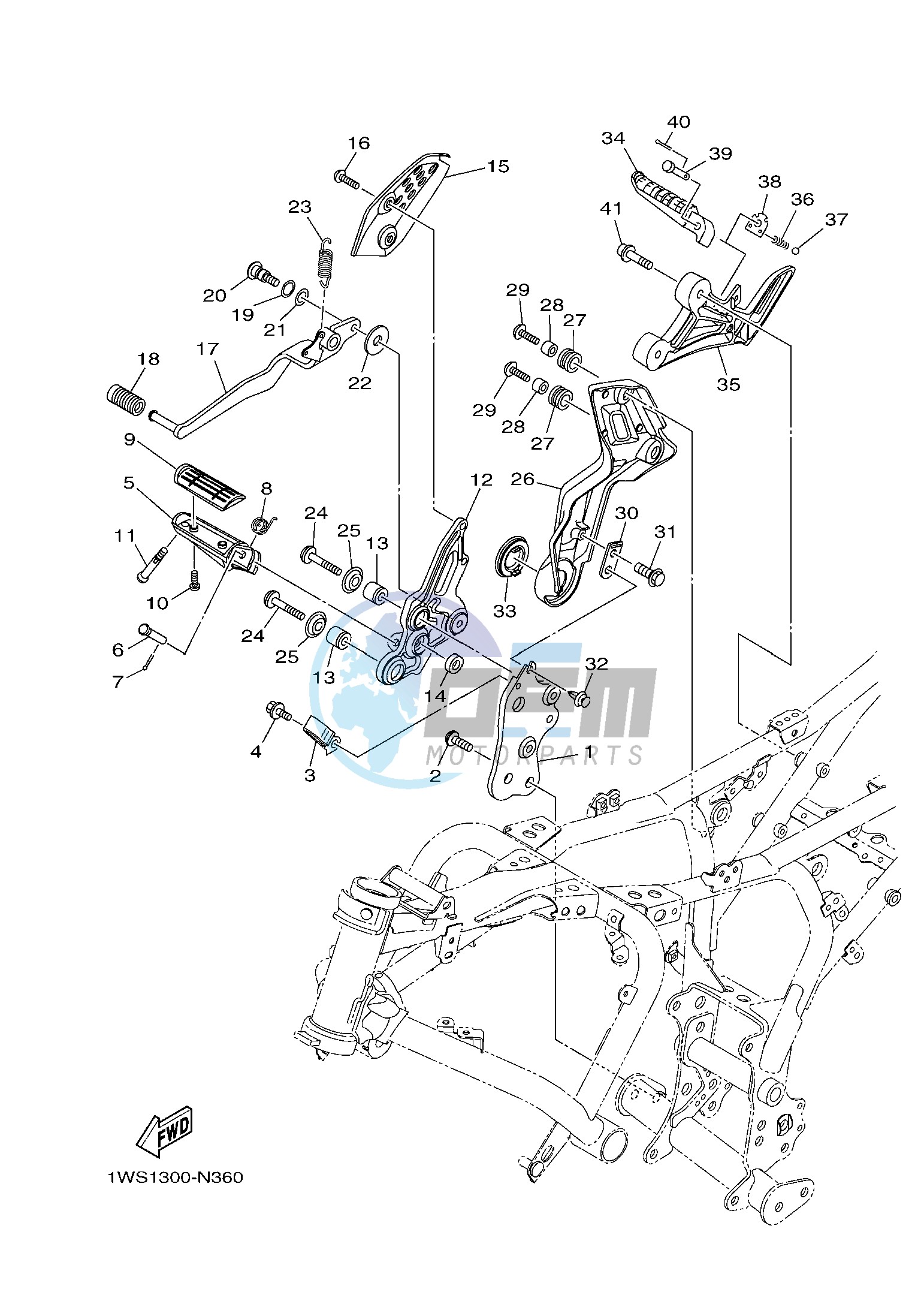 STAND & FOOTREST 2