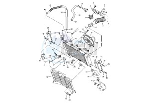 FZ6 600 drawing RADIATOR-HOSE