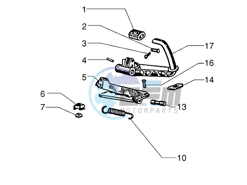 Control pedals - Levers