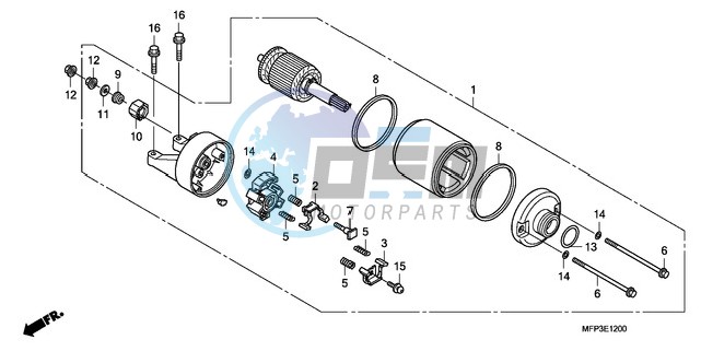 STARTING MOTOR