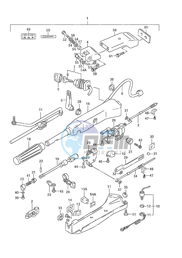 Tiller Handle