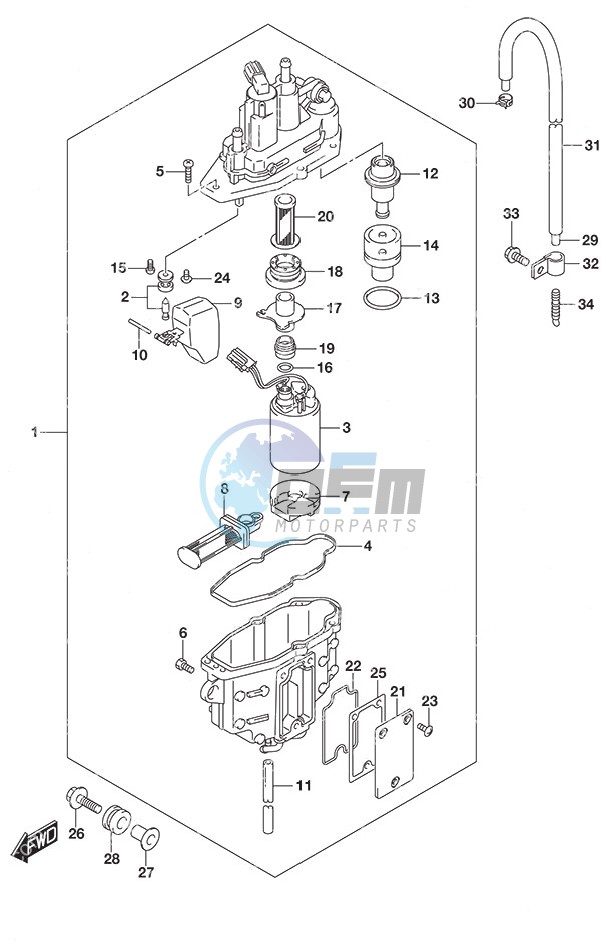 Fuel Vapor Separator