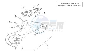 Rally 50 H2O drawing Exhaust unit -RAC-