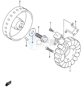 GSX-R1000 ARZ drawing GENERATOR