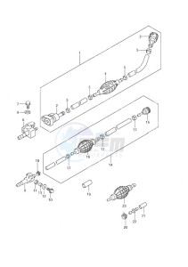 DF 140 drawing Fuel Hose