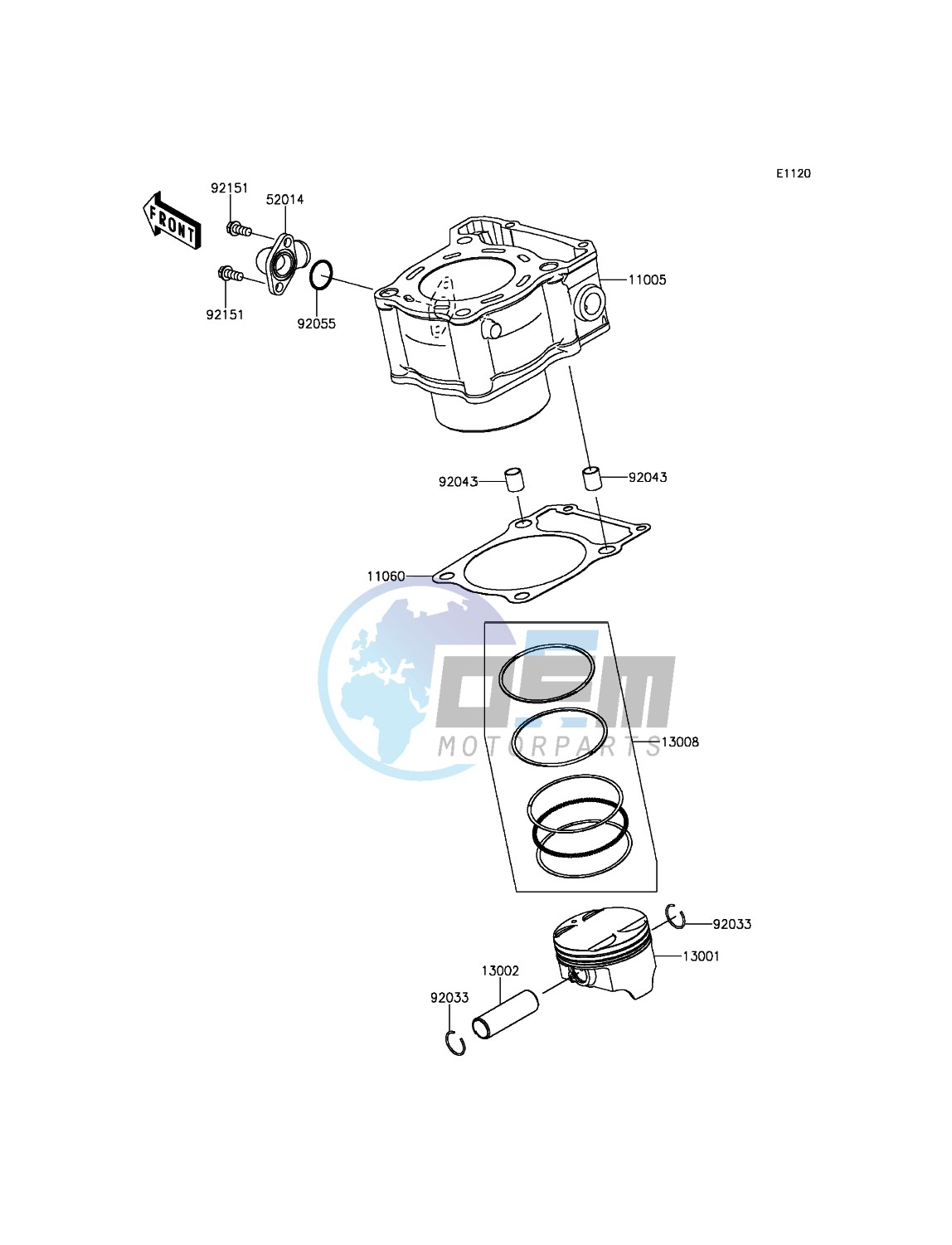 Cylinder/Piston(s)