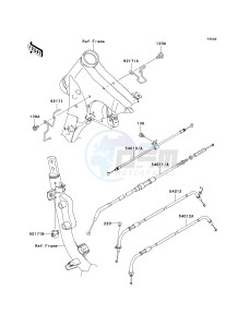 VN 900 B [VULCAN 900 CLASSIC] (6F-9F) B9F drawing CABLES