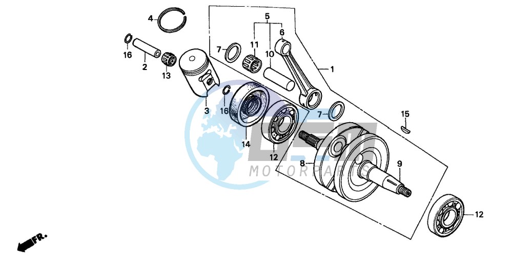 CRANKSHAFT/PISTON