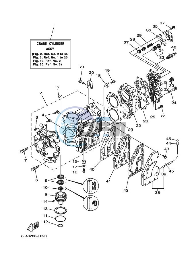 CYLINDER--CRANKCASE