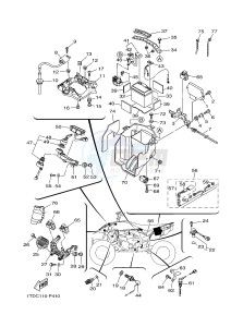 YFZ450R YFZ450RSF YFZ450R SPECIAL EDITION (1TDJ) drawing ELECTRICAL 1