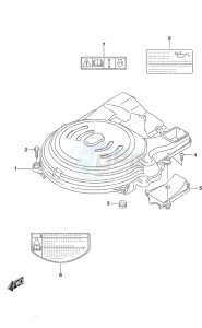 DF 90A drawing Ring Gear Cover