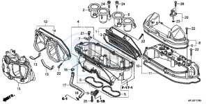 CBR600RRC drawing AIR CLEANER