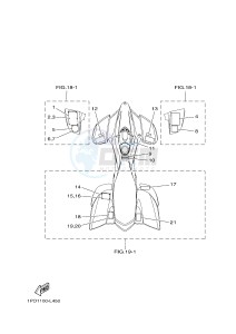 YFZ450 YFZ450B (1PD2 1PD3 1PD1) drawing EMBLEM & LABEL 1