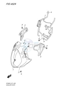 SFV 650 GLADIUS EU drawing HEADLAMP COVER