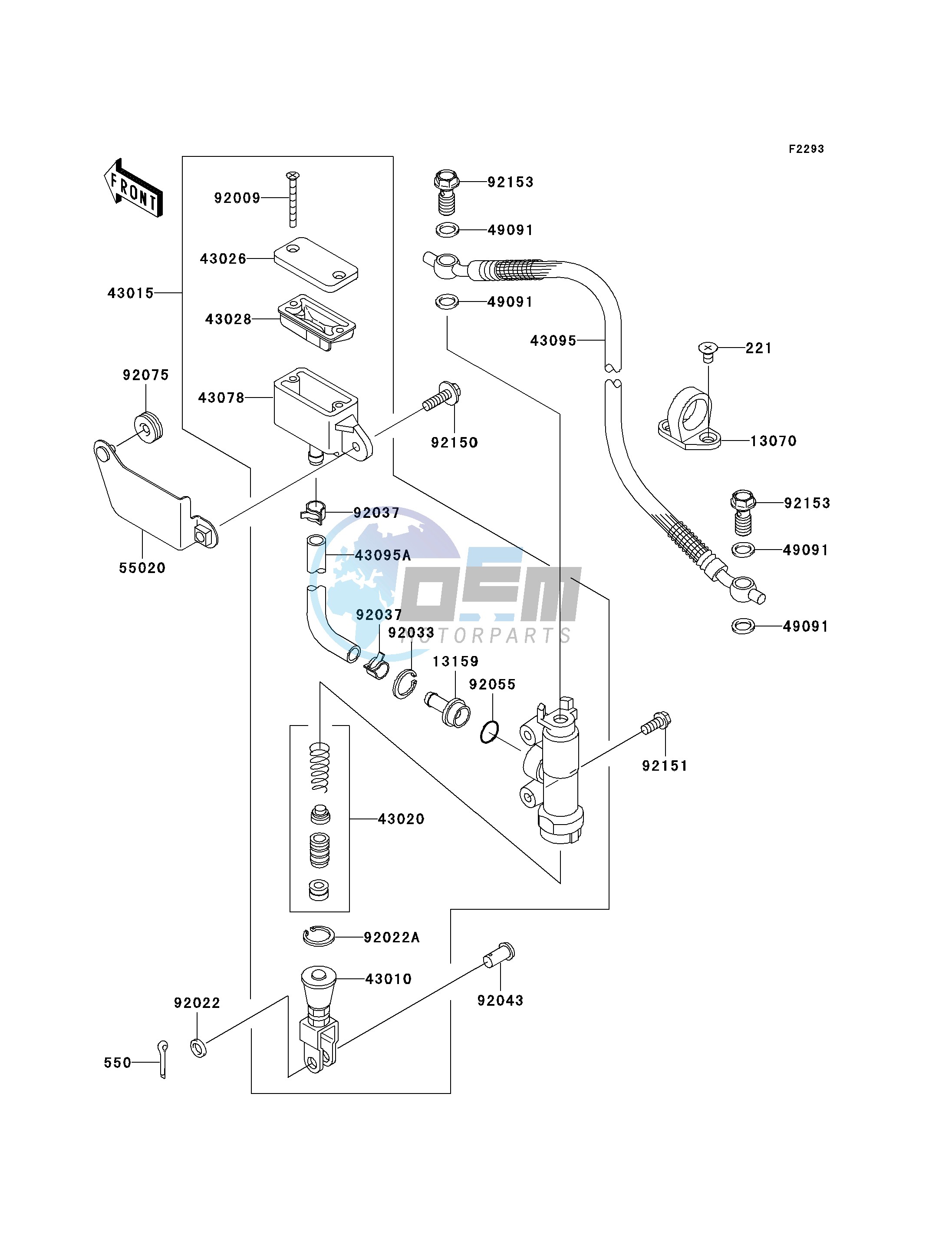 REAR MASTER CYLINDER