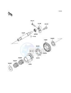 Z1000 ZR1000DDFA FR GB XX (EU ME A(FRICA) drawing Balancer