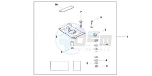 FJS400D9 ED / 2ED drawing CRUSING BACKREST