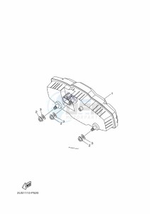 YXM700E YXM70VPXK (B5FF) drawing METER