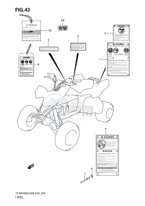 LT-R450 (E28-E33) drawing LABEL