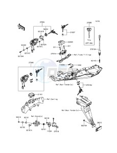 NINJA_ZX-6R_ABS ZX636FDF FR GB XX (EU ME A(FRICA) drawing Ignition Switch