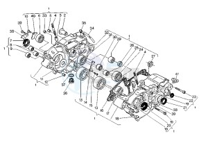 MITO EVOL.125 drawing CRANKCASE