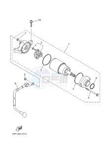 XT1200ZE SUPER TENERE ABS (BP91) drawing STARTING MOTOR