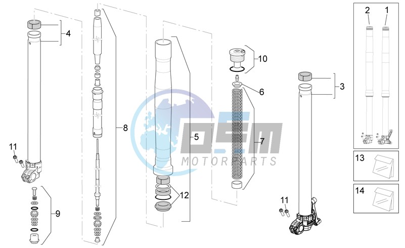 Front fork II