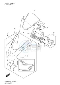 GSX-R1000 EU drawing COWLING BODY (YSF)