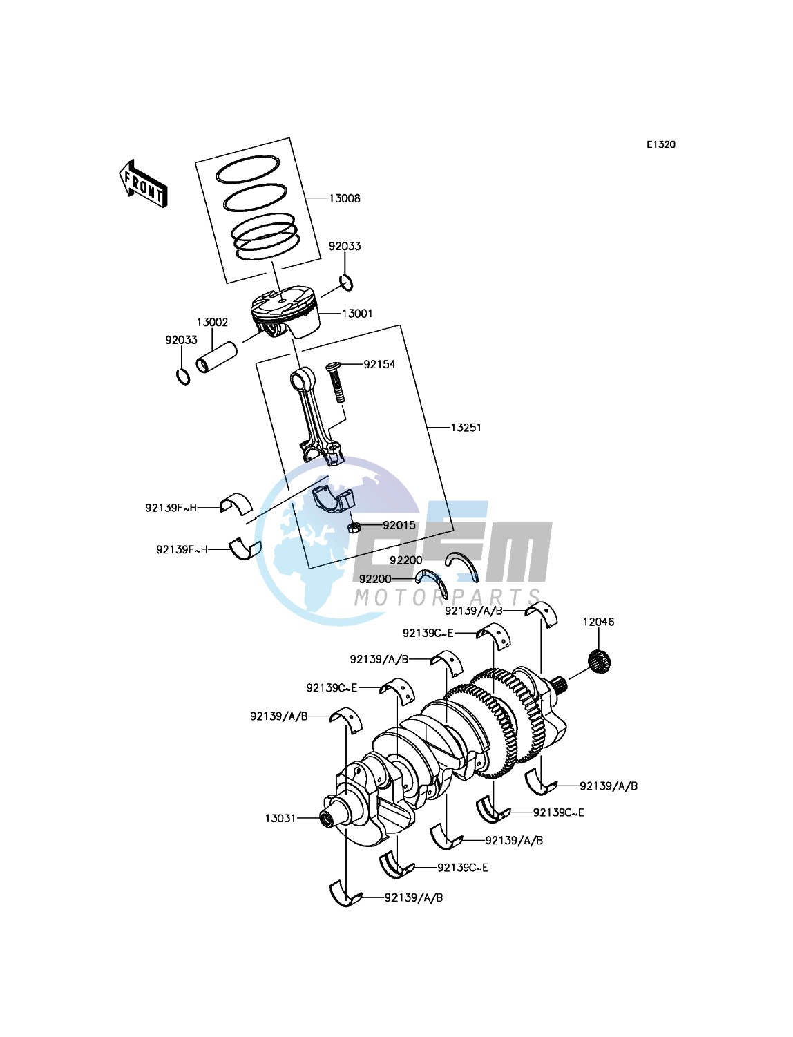 Crankshaft/Piston(s)