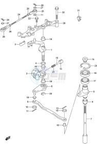 DF 175 drawing Clutch Shaft (Model: TG/ZG)