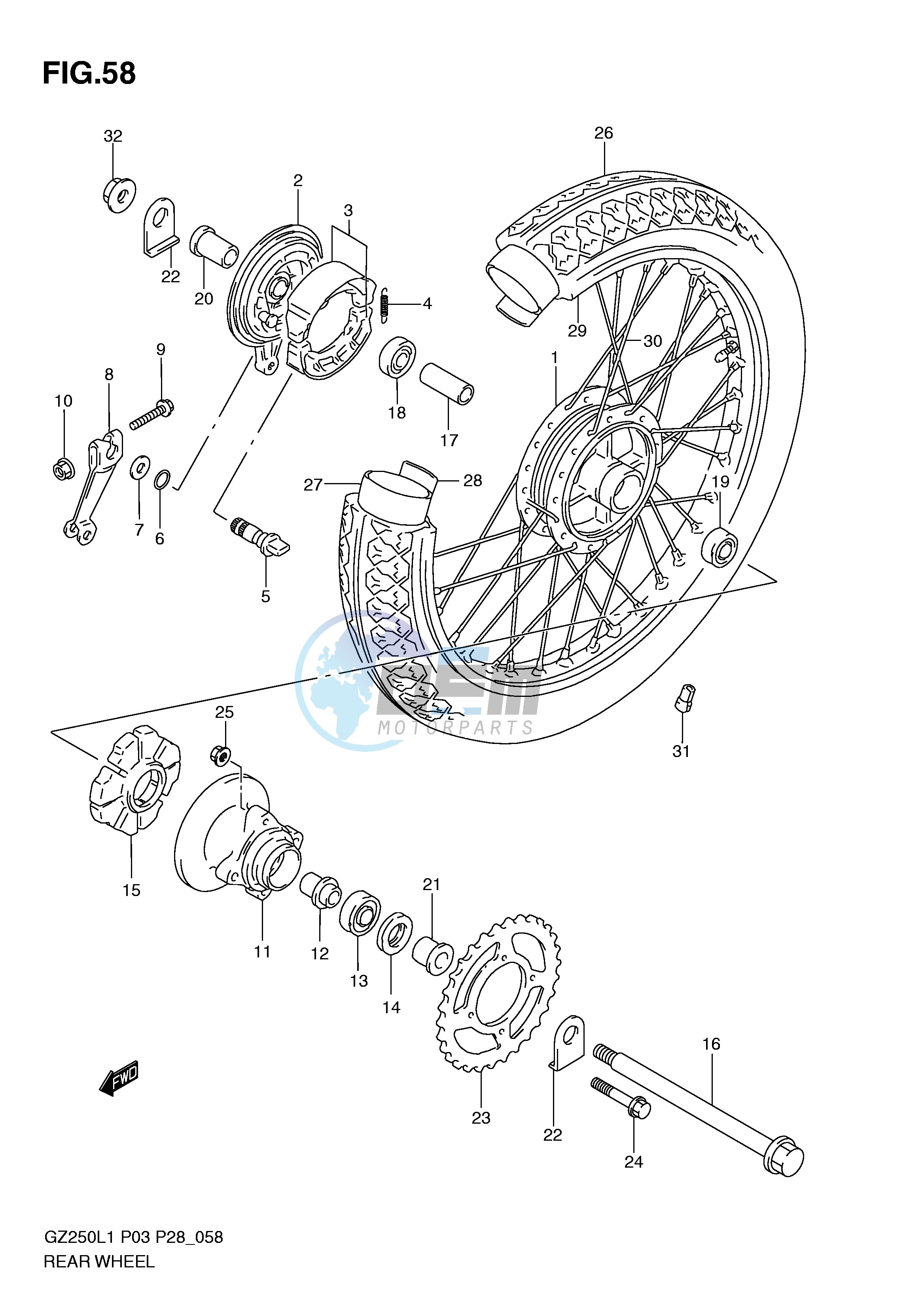 REAR WHEEL