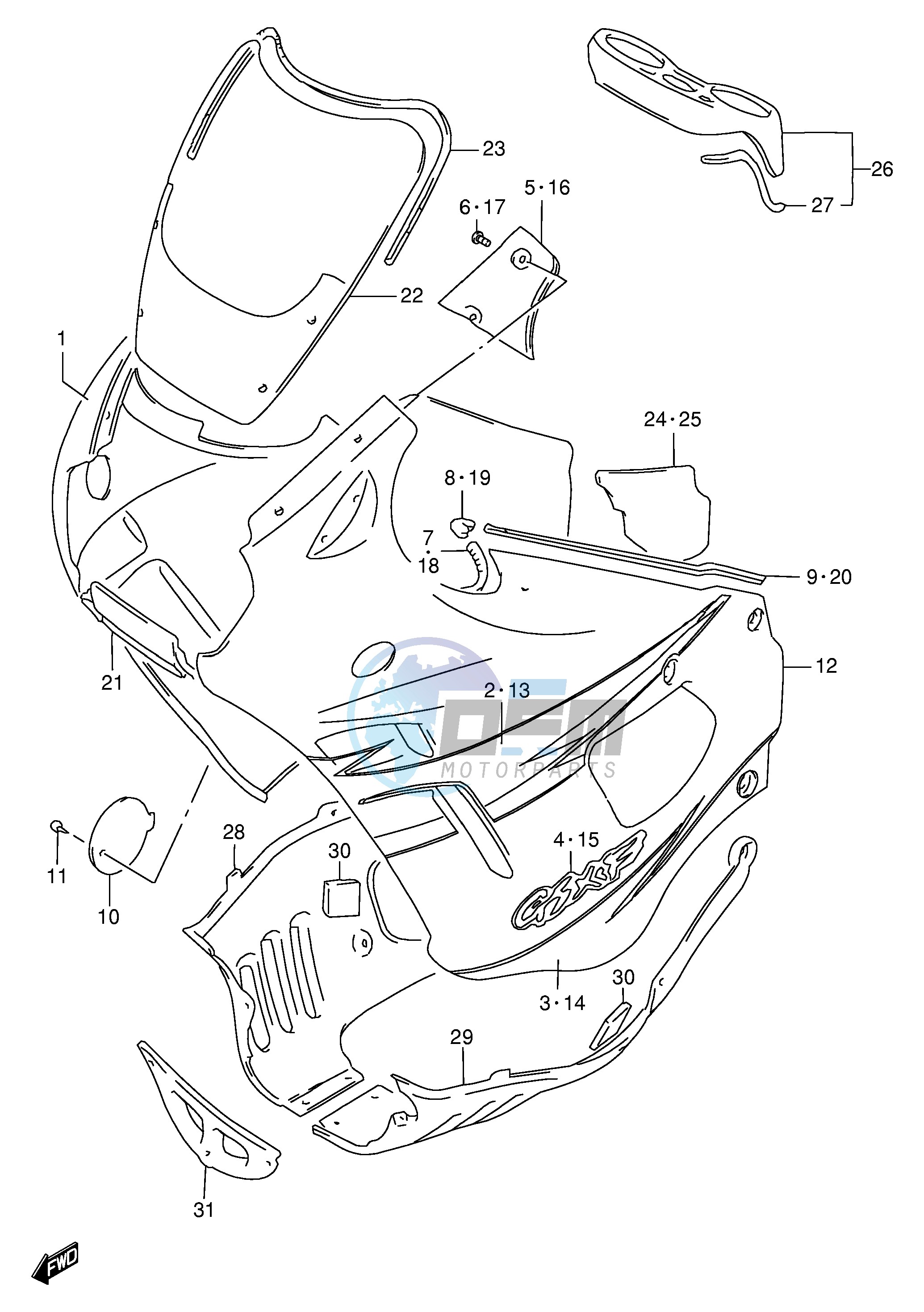 COWLING BODY