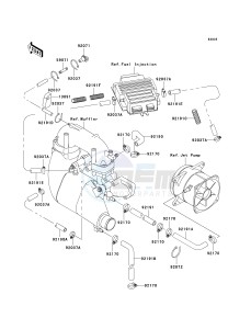 JT 1100 F [1100 STX D.I.] (F1-F2) [1100 STX D.I.] drawing COOLING