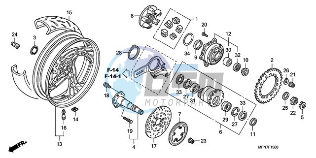 REAR WHEEL