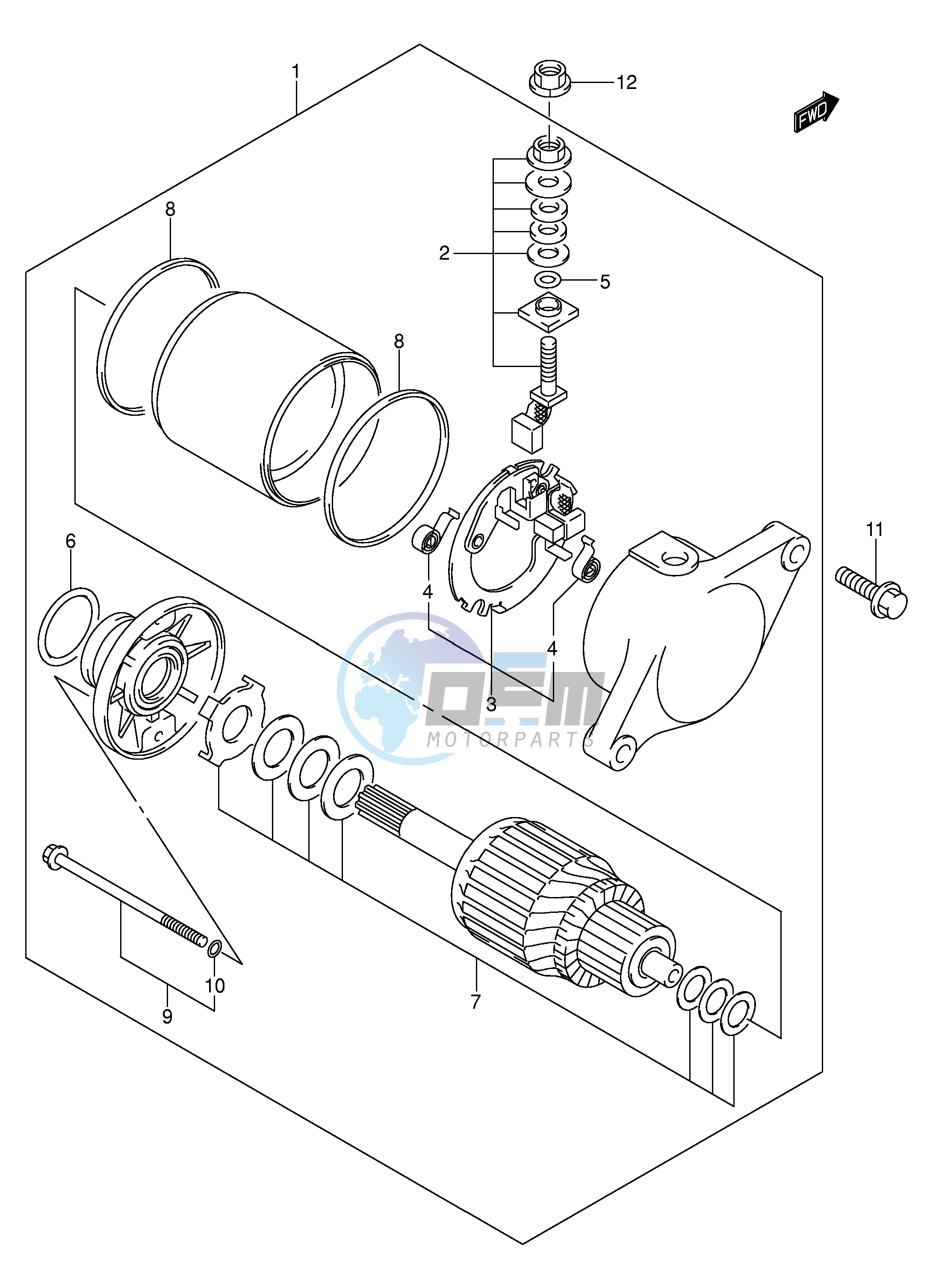 STARTING MOTOR