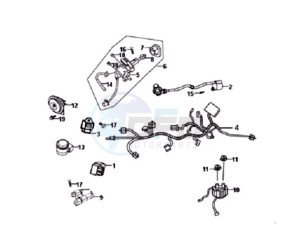 ORBIT 50 drawing WIRING HARNASS