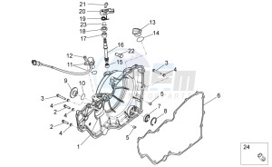 Tuono V4 1100 Factory (USA-CND) USA-CND drawing Clutch cover