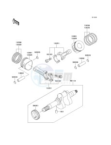 KAF 620 H [MULE 3010 4X4 HARDWOODS GREEN HD] (H6F-H8F) H8F drawing CRANKSHAFT_PISTON-- S- -