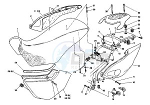 CANYON 500 drawing REAR BODY