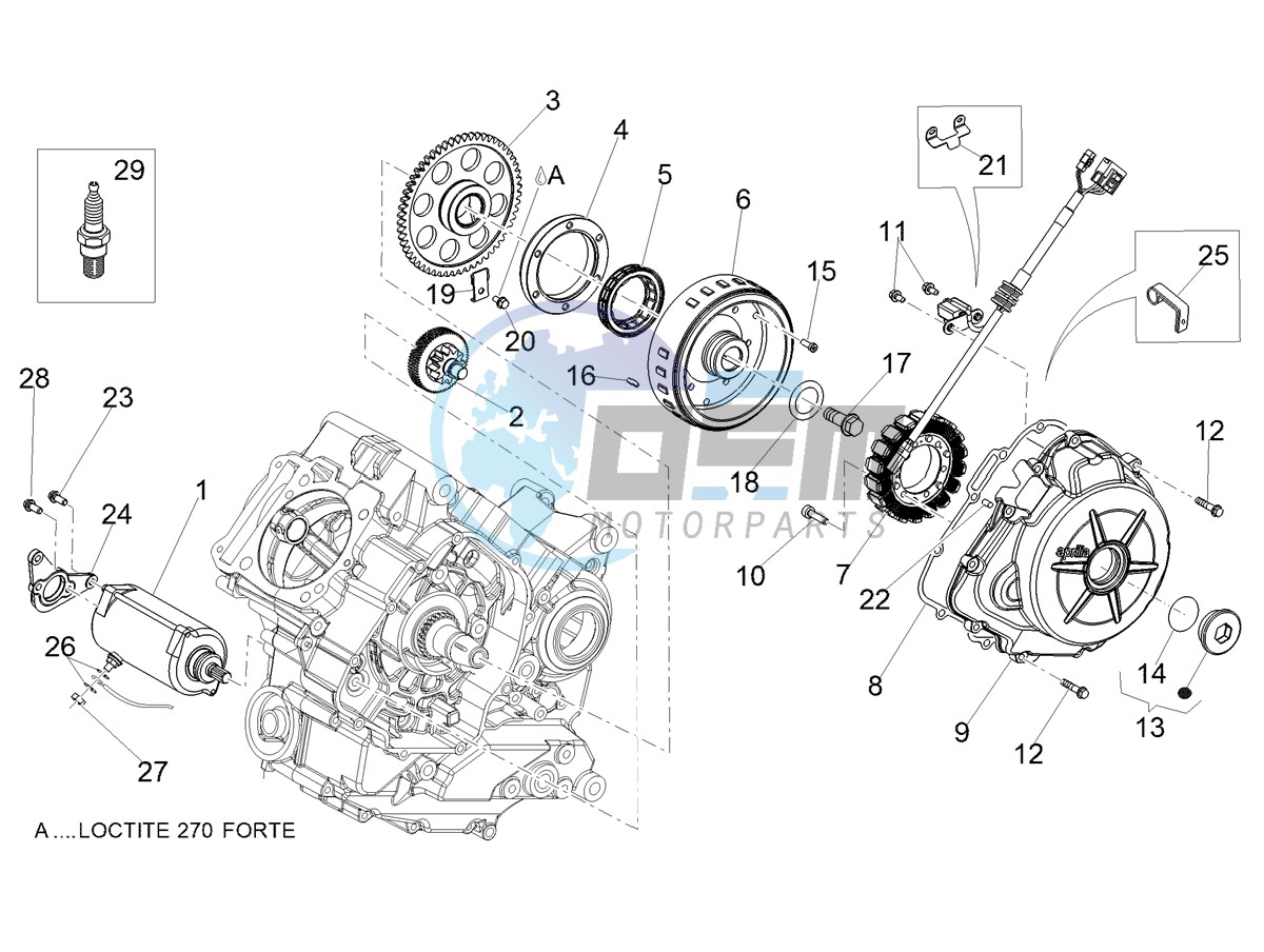 Cdi magneto assy / Ignition unit