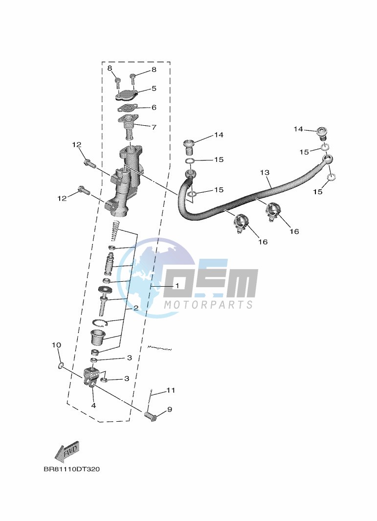 REAR MASTER CYLINDER